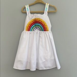 Lola + The Boys White and Yellow Jacket